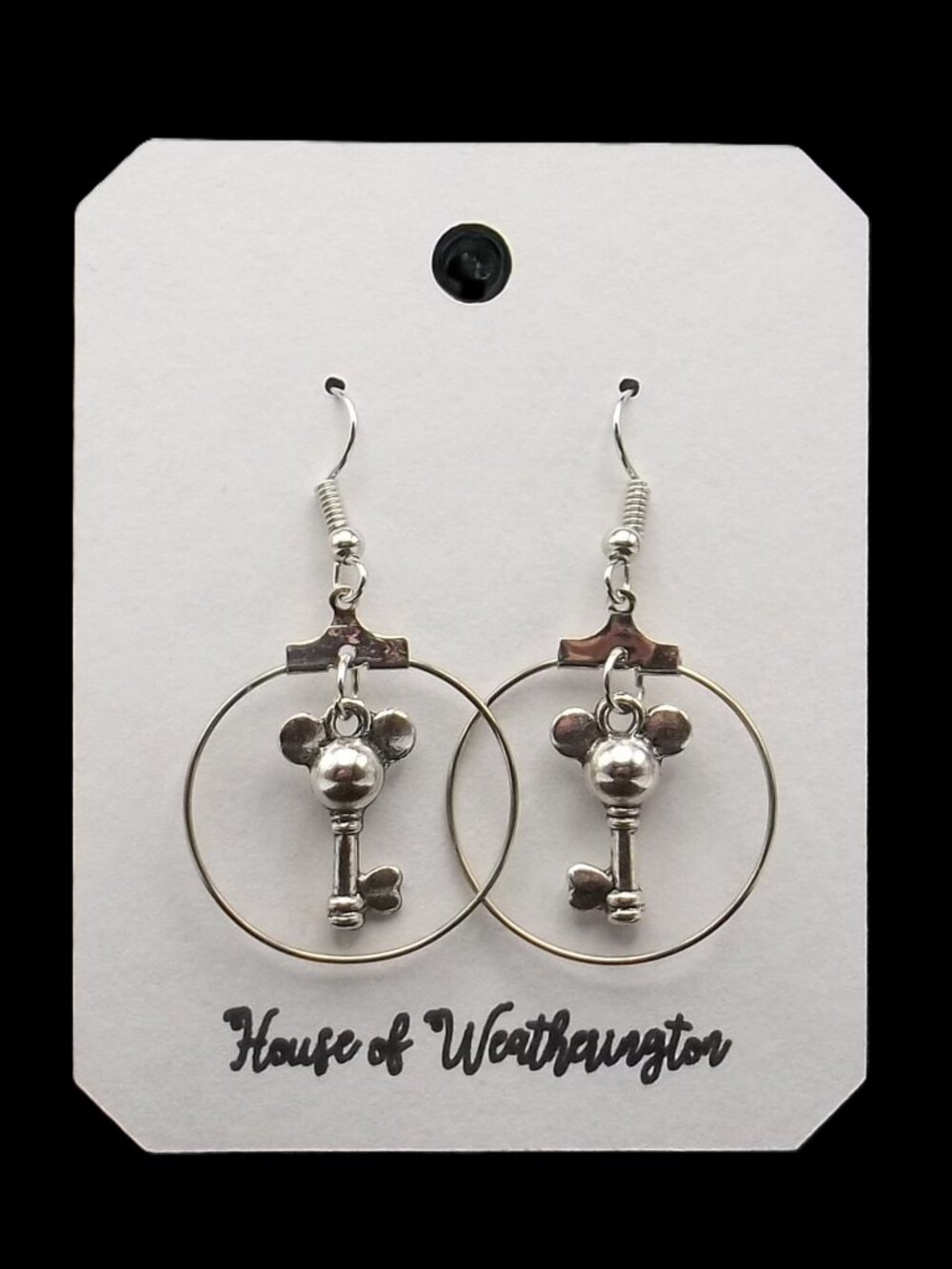 Disney Hand Crafted Mickey Mouse Earrings